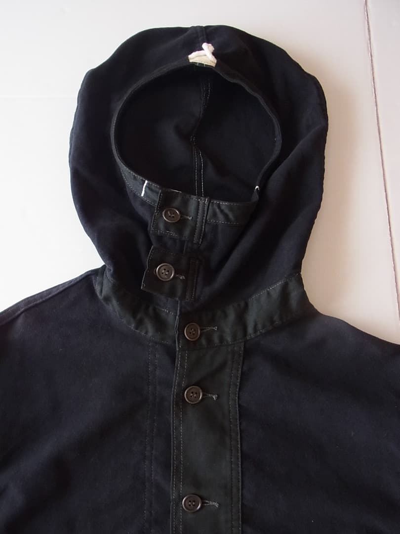 Post Overalls NAVY パーカ／英国製モールスキン使用O’Alls