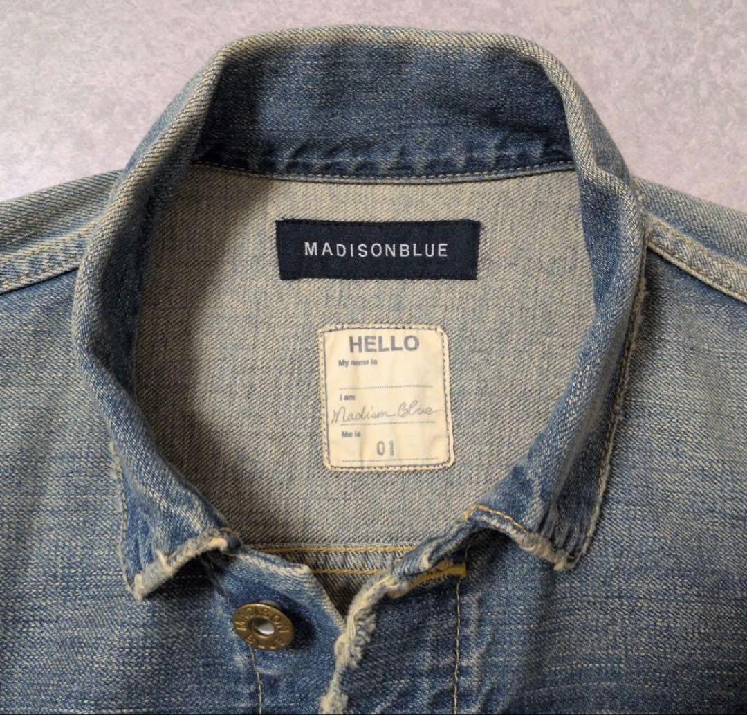 マディソンブルー　定番Gジャン