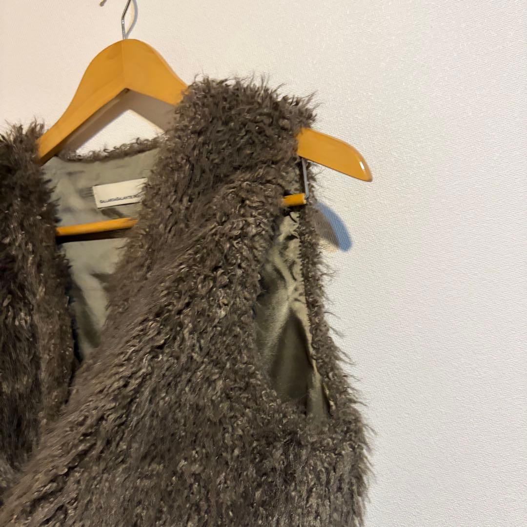 GALLARDAGALANTE フェイクカシミヤベスト