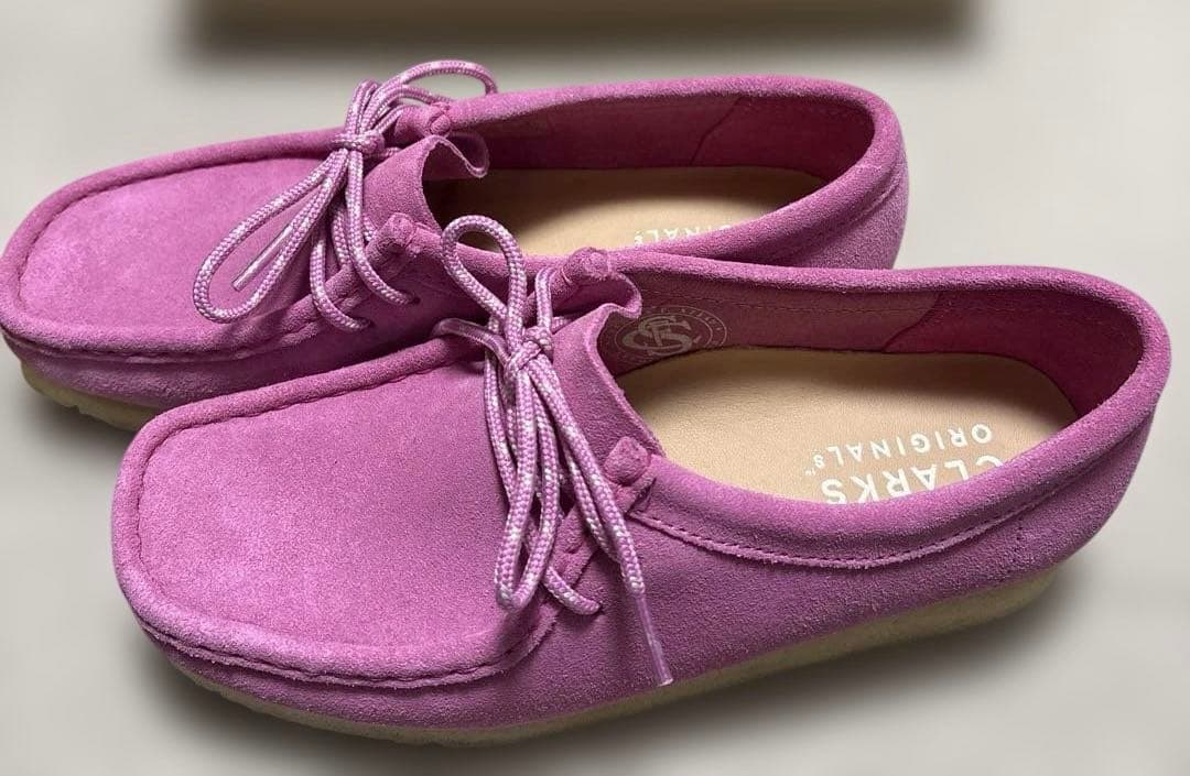 クラークスオリジナルス ワラビー ピンク