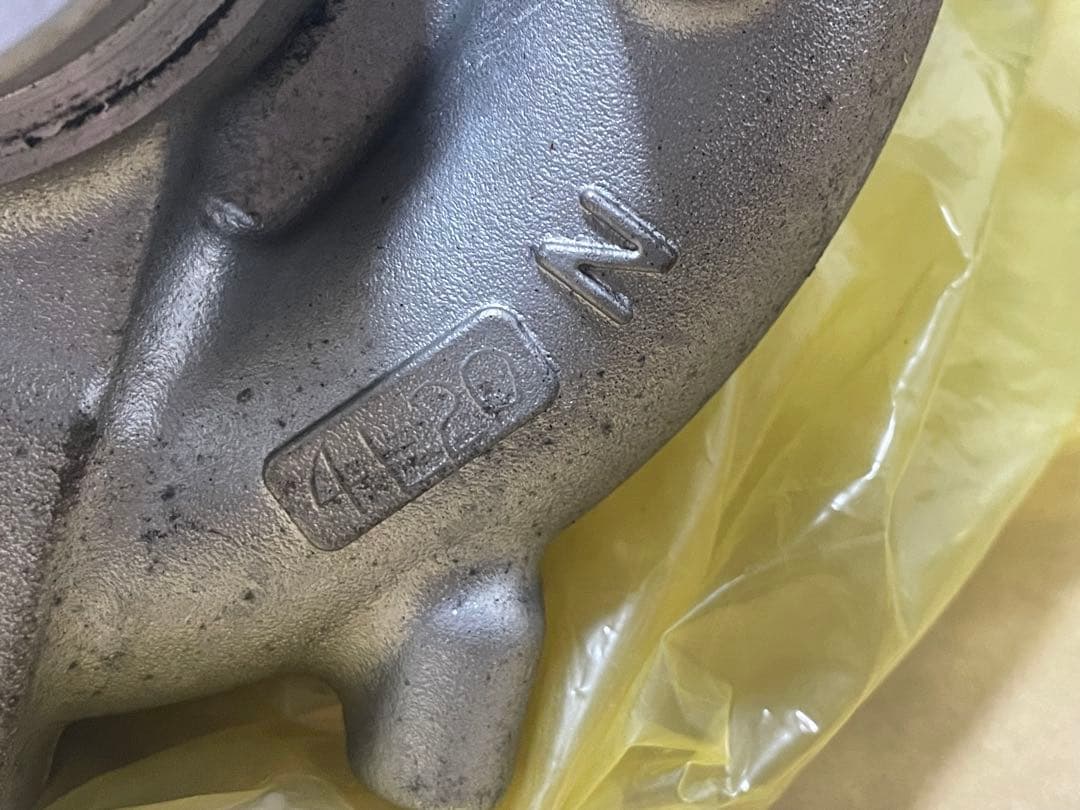 匿名発送　エボⅨ マグネシウムタービン　ジャンク品　CT9A