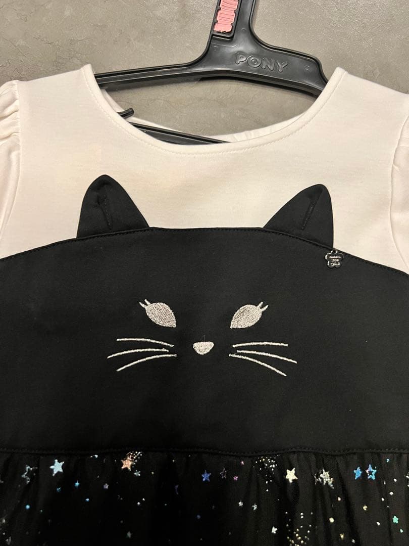 アナスイミニ　ティアードレースワンピース　120