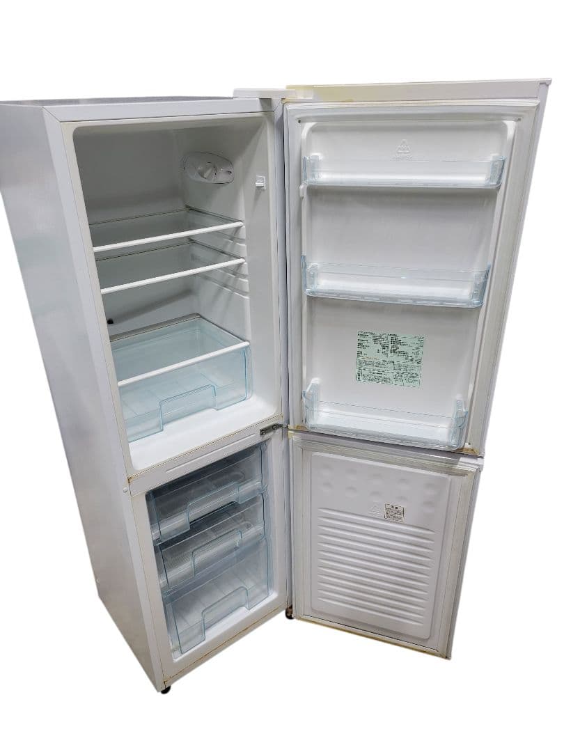 アイリスオーヤマ 2020年製 ノンフロン冷凍冷蔵庫 AF162-W 162L