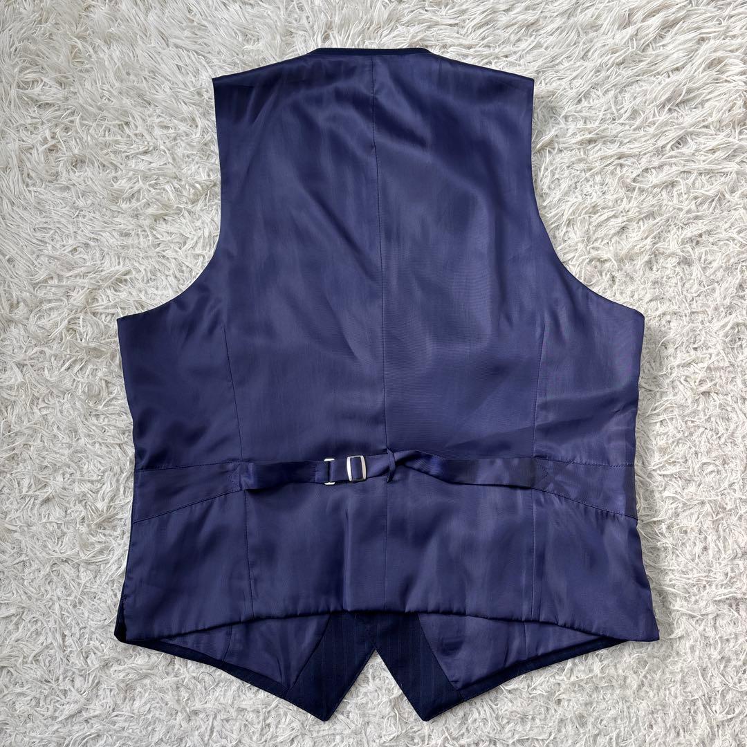 【スーツカンパニー　セレクト】REDA生地　ネイビー　3ピース　180cm 6d