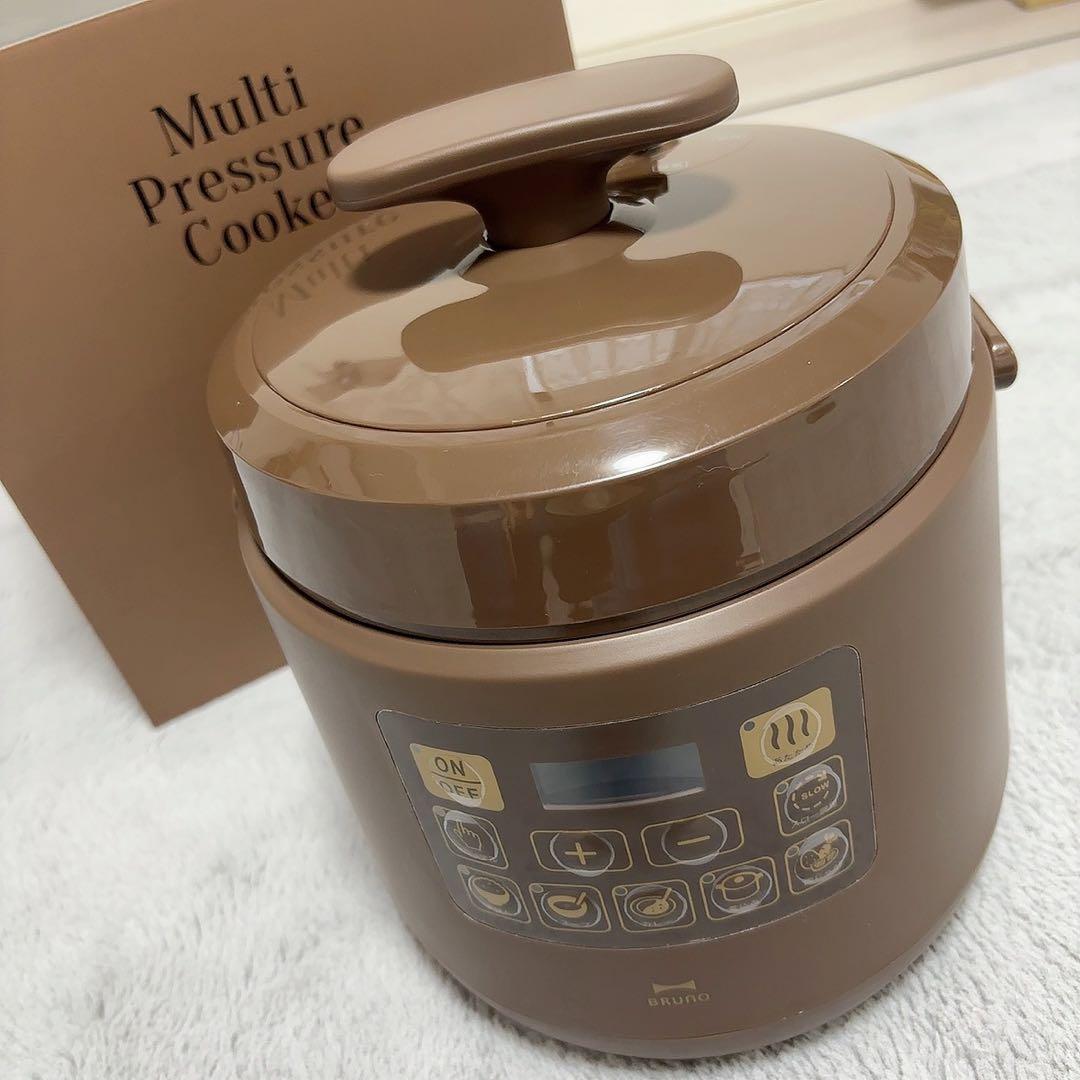 BRUNO crassy+ 電気圧力鍋 ブラウン