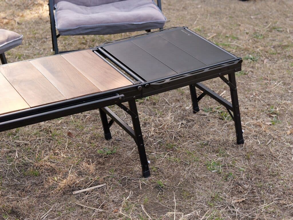 ラーテルワークス　ウッドパネルテーブル　エクステンションユニットセット　未使用有