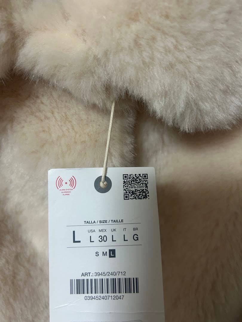 ZARA フェイクファーベルトコート ZWコレクション