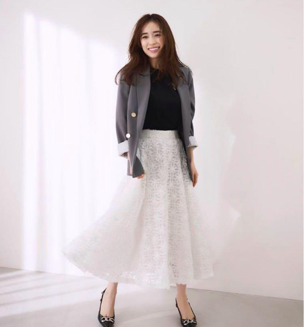 新品★Apuweiser-riche　エンブレム付きテーラードジャケット　M