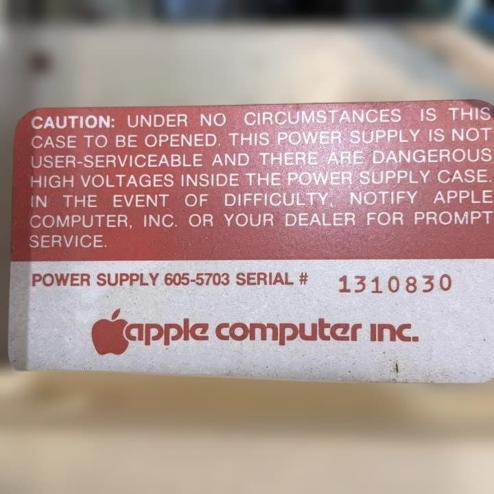 ★本体動作確認★　　AppleIIe アップル２E　 Disk２付属