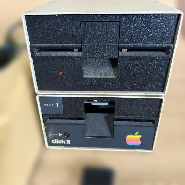 ★本体動作確認★　　AppleIIe アップル２E　 Disk２付属