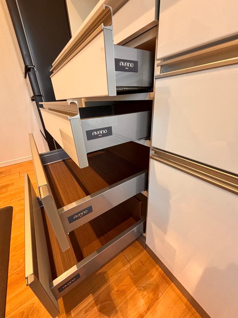 ちゃんちゃん【超美品】綾野製作所 アヤノ 160㎝幅 『収納力バツグン』