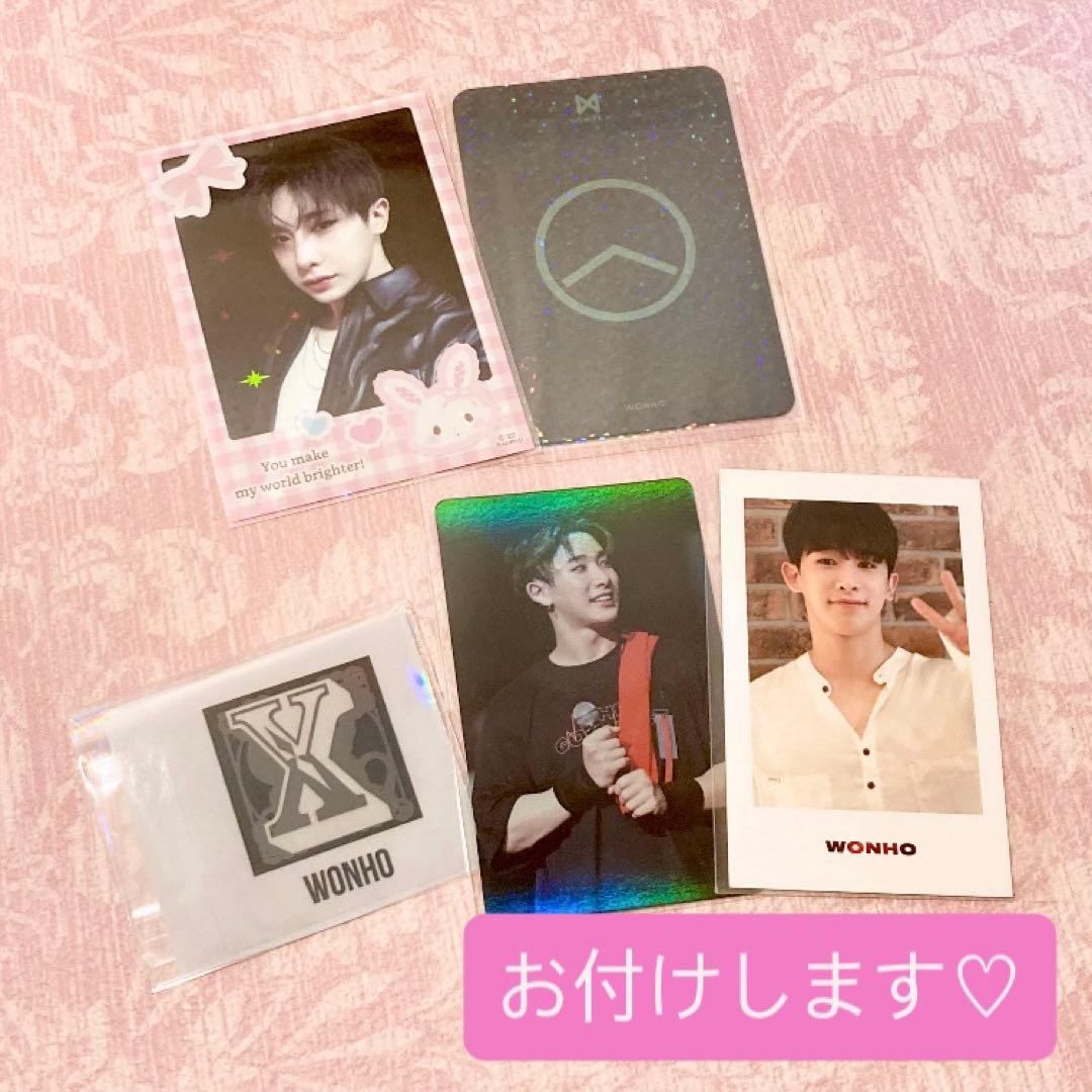 WONHO＊THE CONNECT＊ウォノ ペンサ トレカ・サノク ステッカー