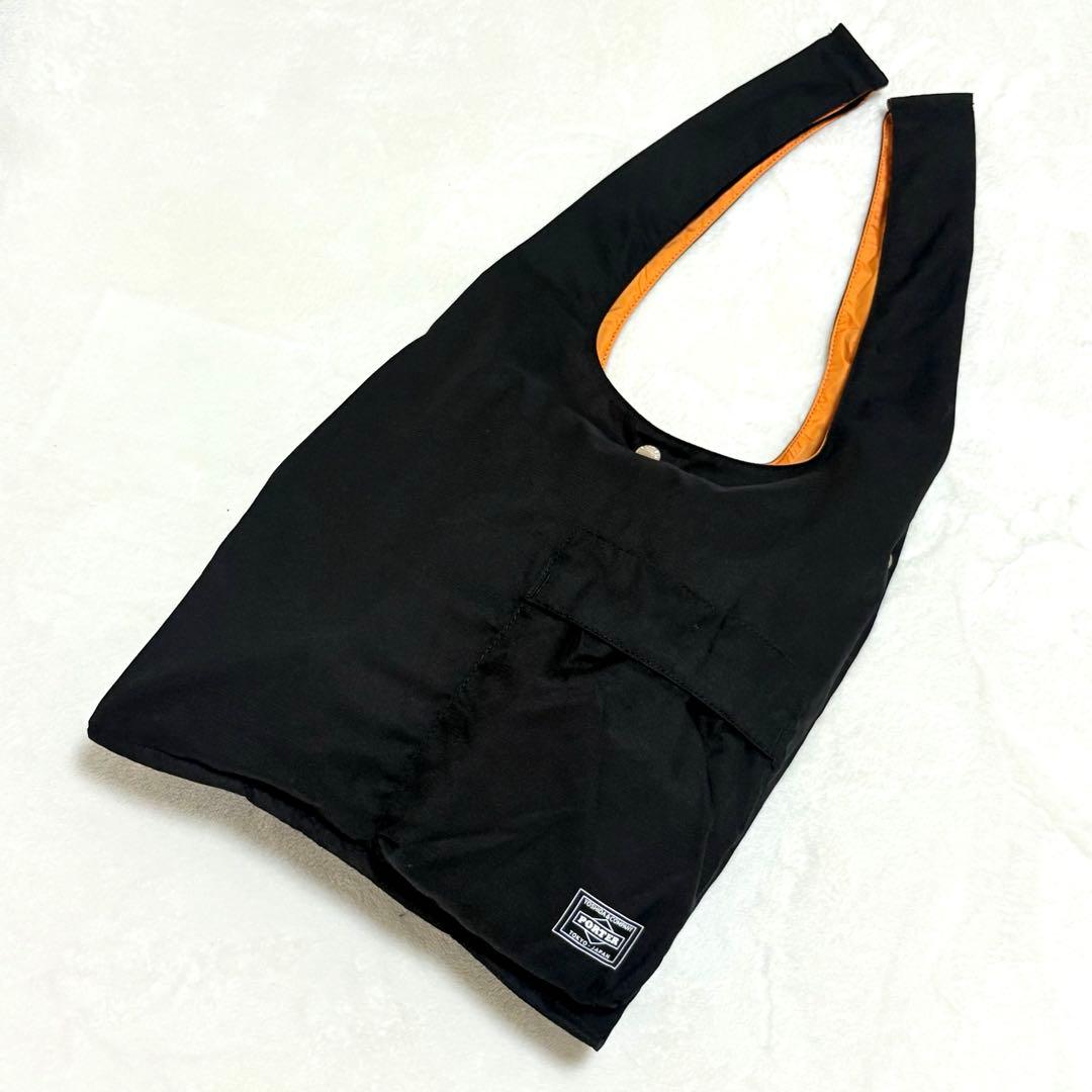 ◆完売品◆PORTER ポーター Bagger GMS ブラック エコバッグ