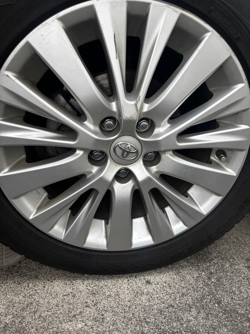 20アルファード　18インチ ホイールセット