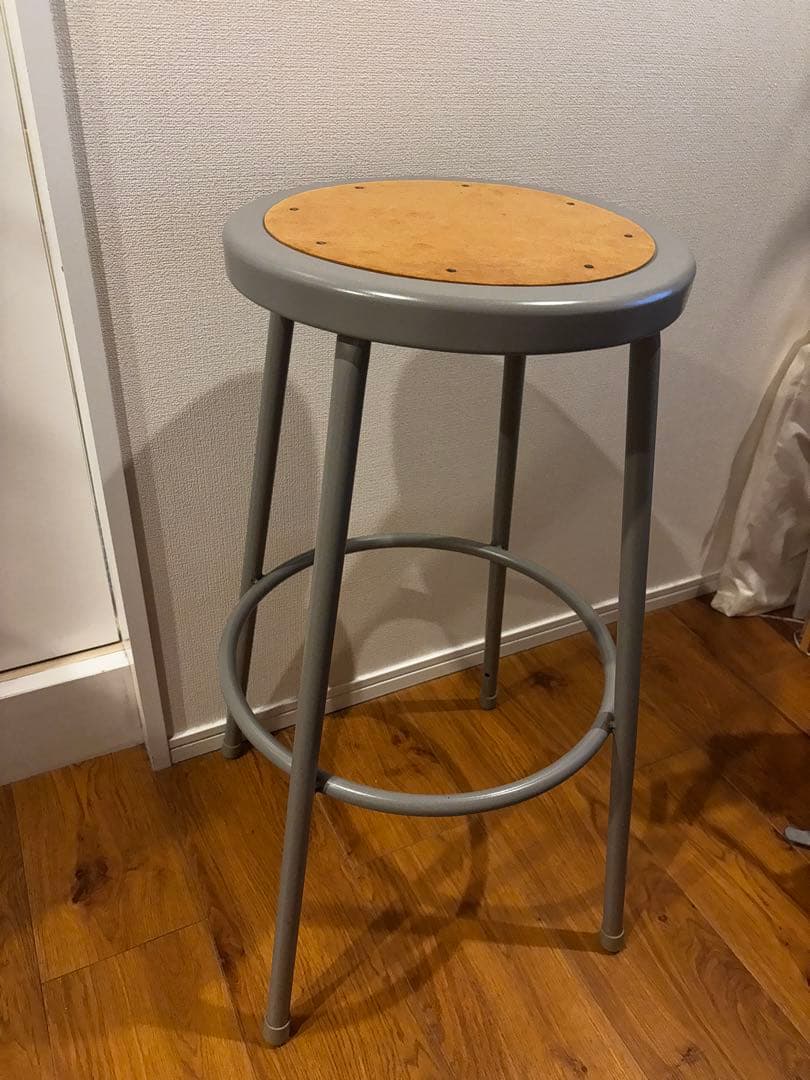 (再)LAB STOOL グレー ハイスツール 1脚②