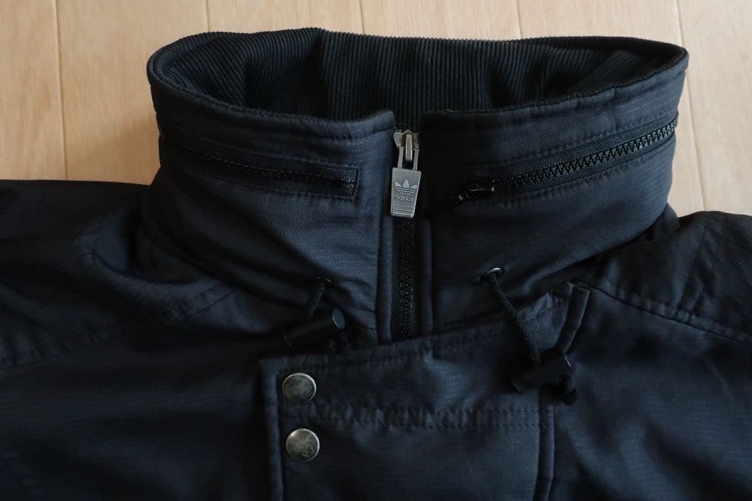 90s adidas デサント製 中綿ジャケットトレフォイル オールドアディダス