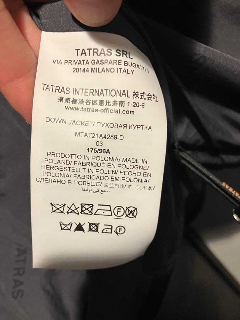 週末セール　タトラス　ドミツィアーノ　ブラック　サイズ03