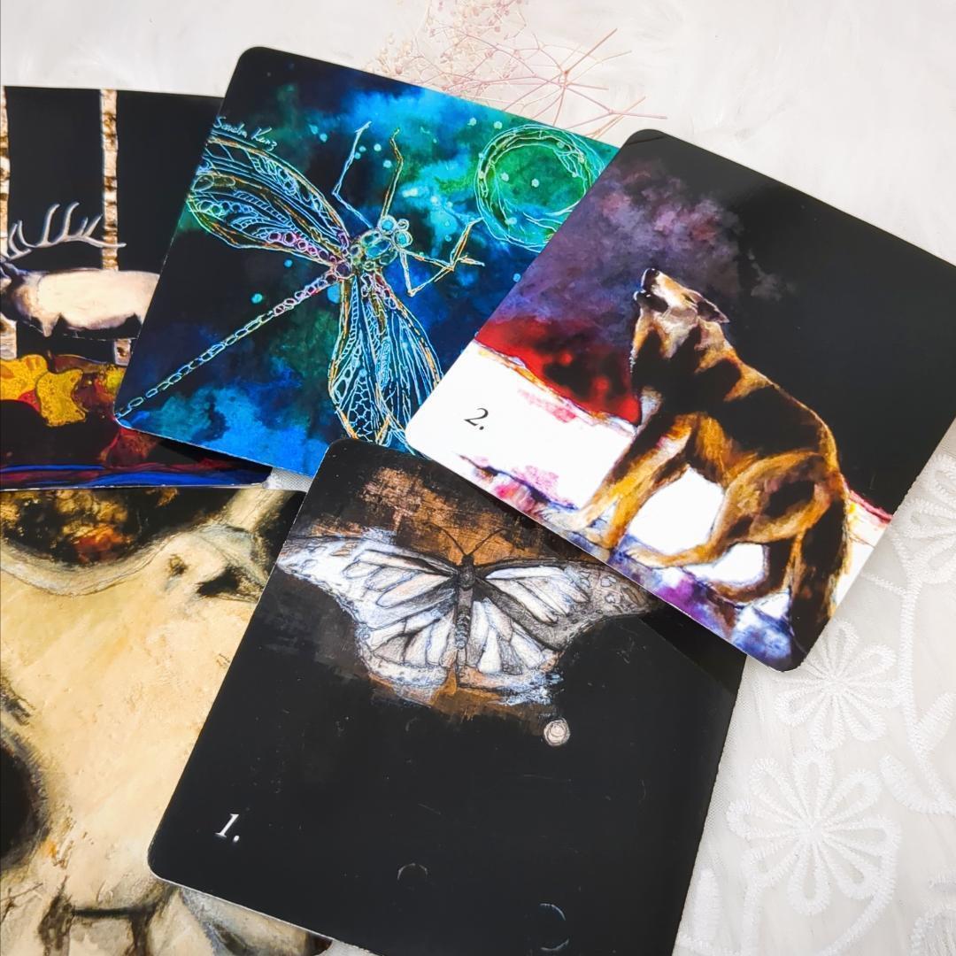 【正規品オラクルカード】激レア✨カナダのアーティスト作✨動物の精霊のデッキ