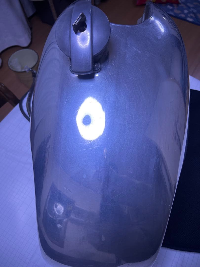 sr400 BSAアルミタンク　デイトナ