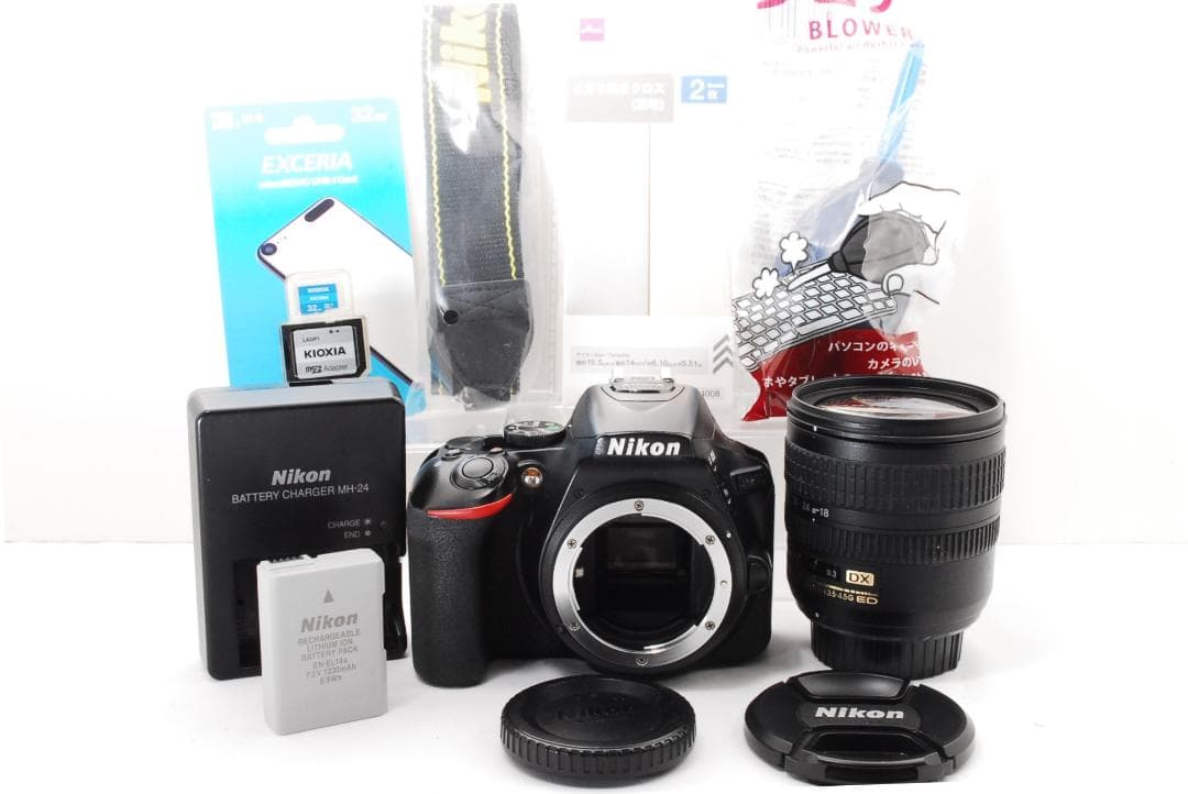 Nikon D5600 Wi-Fi機能搭載でスマホ転送！届いてすぐ使える♪