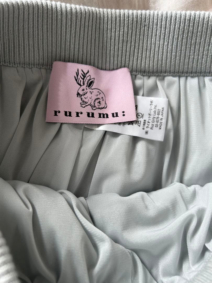 rurumu: 2020ss lace ribbon パンツ ルルムウ