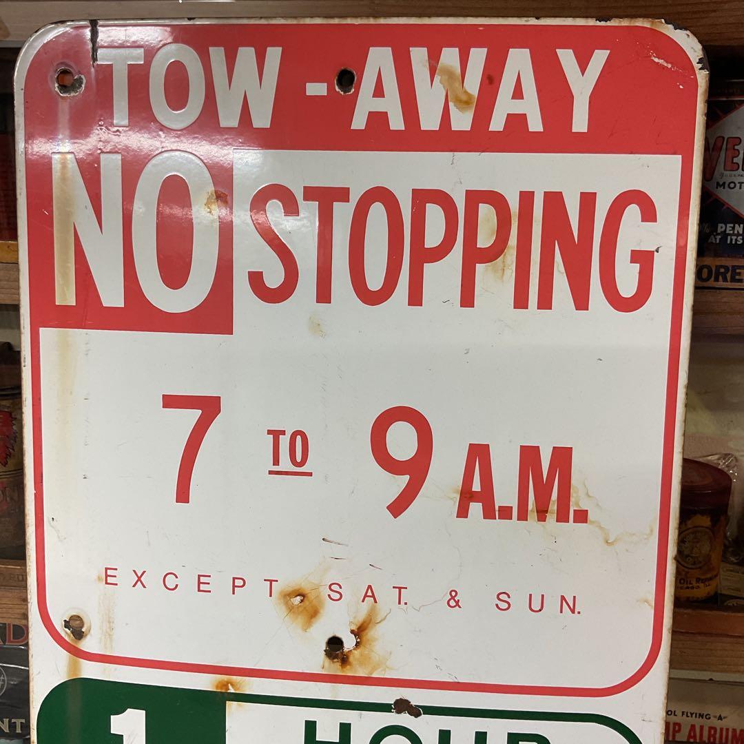 LAストリート看板　琺瑯製