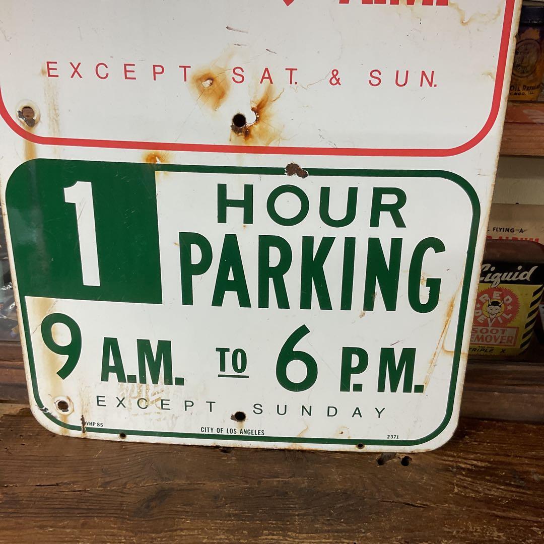 LAストリート看板　琺瑯製