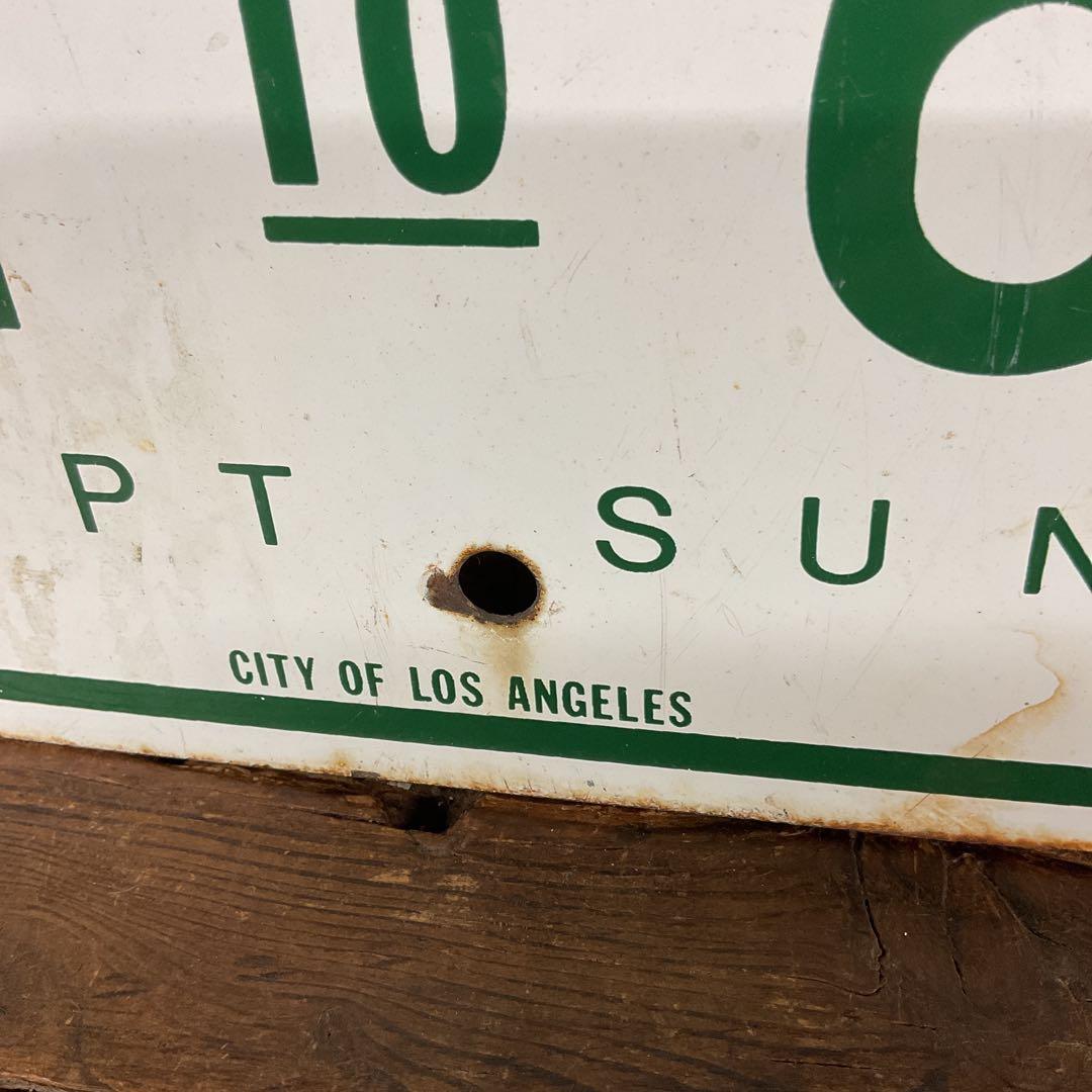 LAストリート看板　琺瑯製