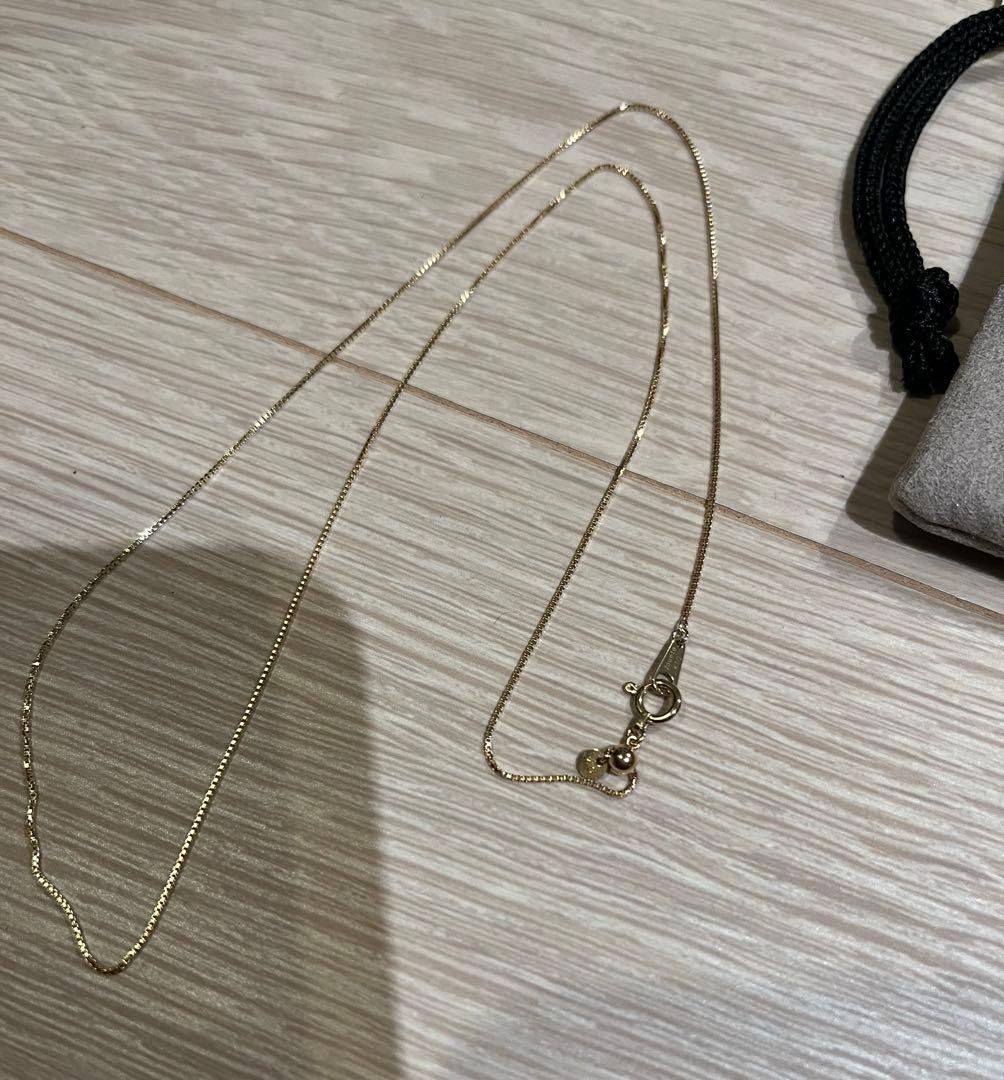 ジュエッテ　K10YG ベネチアンチェーン ネックレス　美品　YG k10