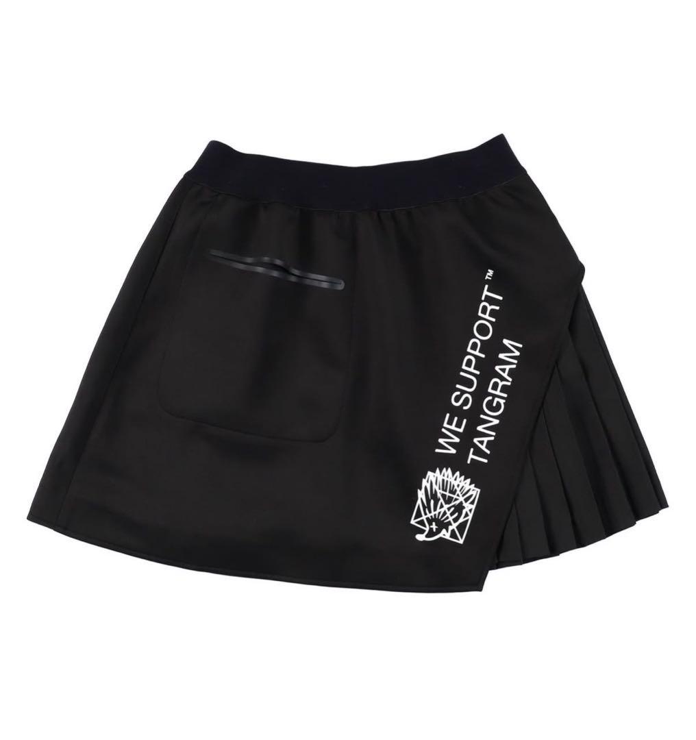 Clubhaus tangram プリーツスカート ブラック S/M