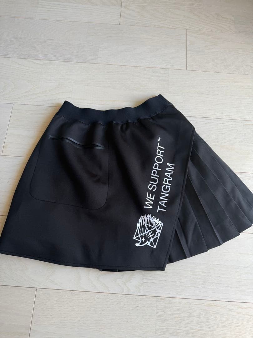 Clubhaus tangram プリーツスカート ブラック S/M