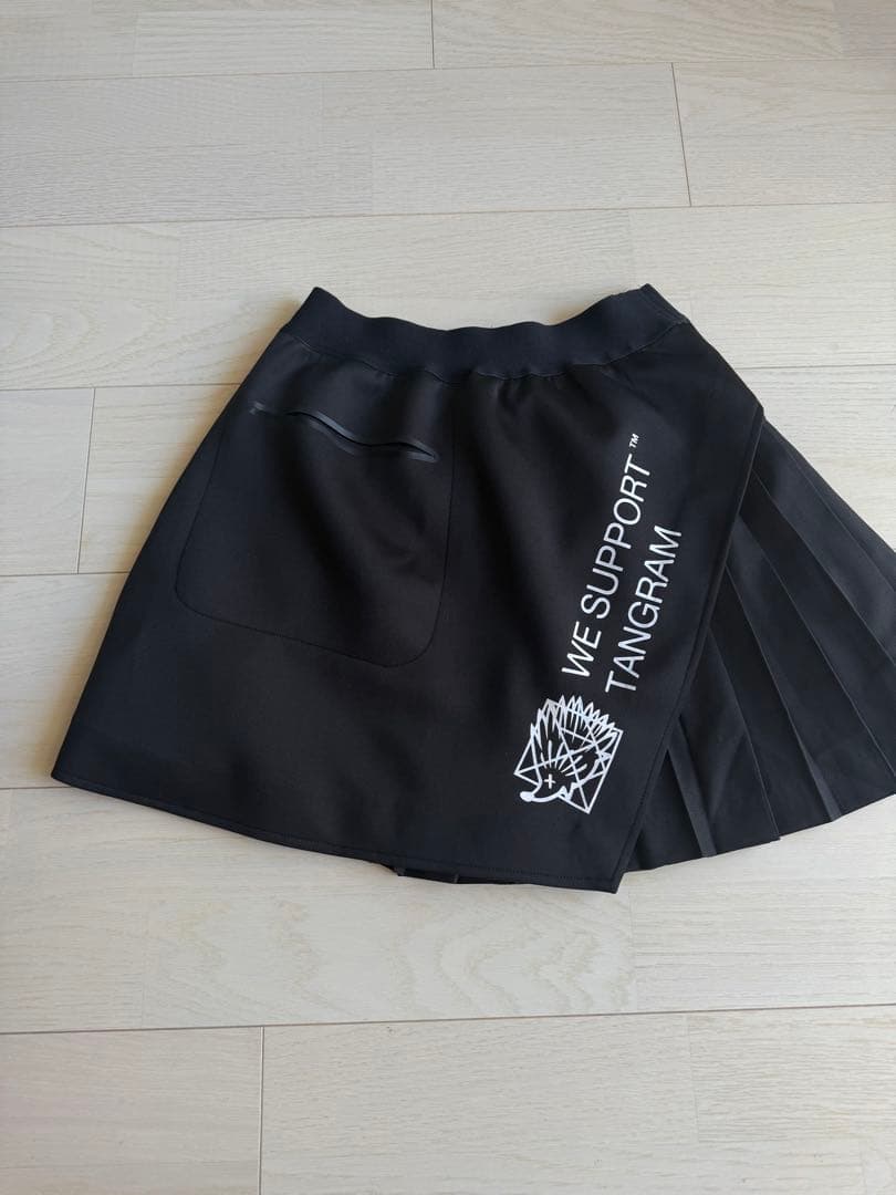 Clubhaus tangram プリーツスカート ブラック S/M