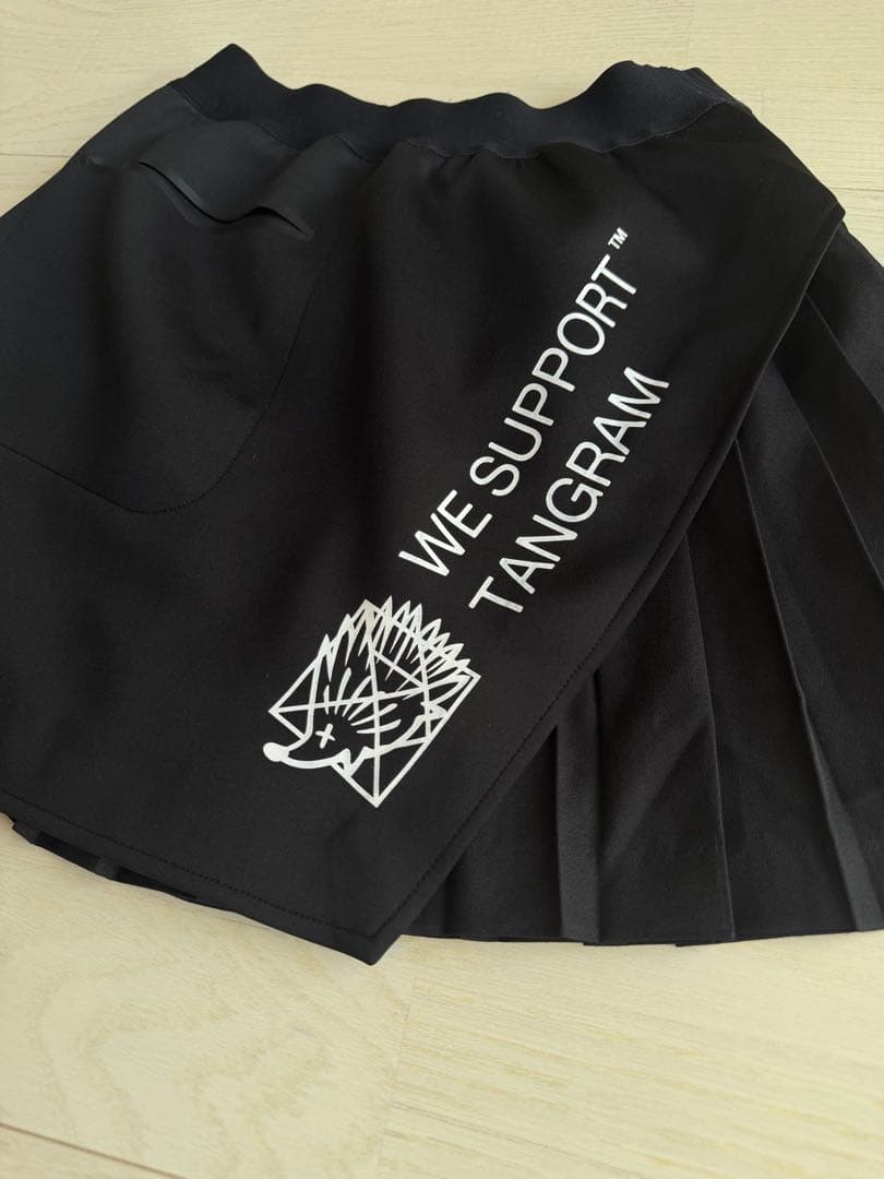 Clubhaus tangram プリーツスカート ブラック S/M