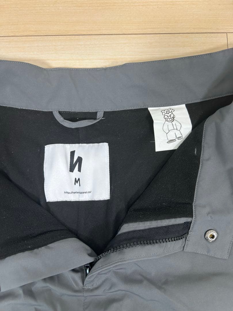 harlaut apparel パンツ　Mサイズ　フリースキー