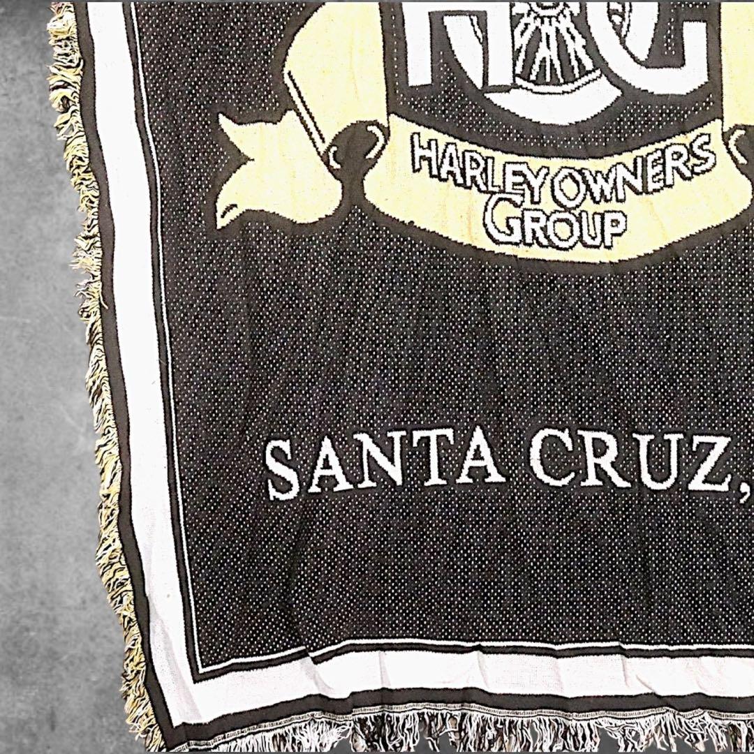 BOiE バイク ラグ 古着HARLEY DAVIDSON ハーレーダビッドソン