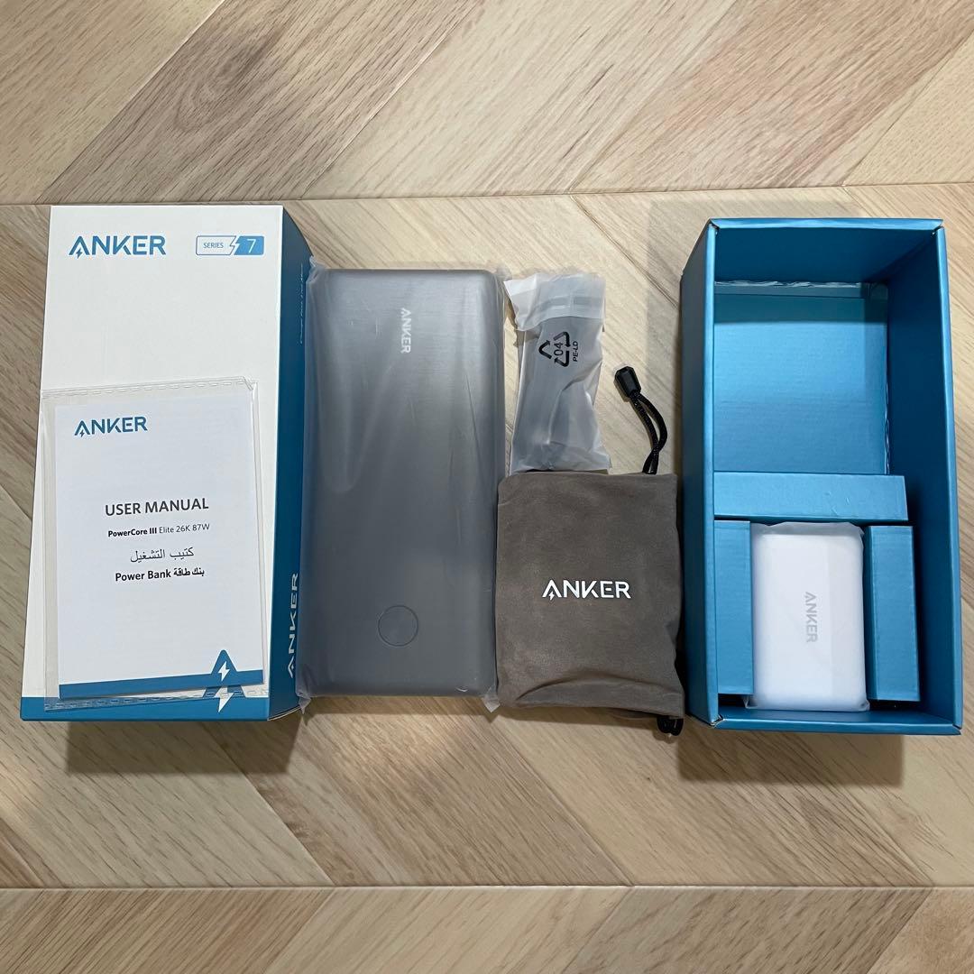 スマホアクセサリー Anker PowerCore III Elite 25600 87w