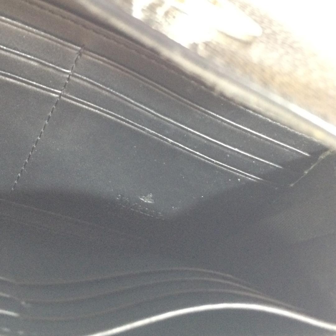 Vivienne Westwood 長財布 オーブロゴ ブラック レザー 箱付