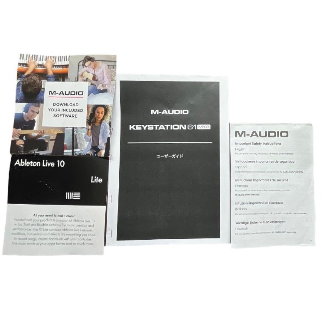 M-Audio Keystation 61 MK3 MIDIキーボード