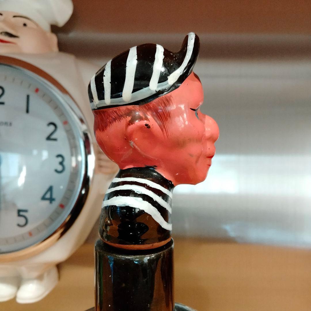 50s レア 囚人 刑務所 不良　アルカトラズ デカンタ　ビンテージ 8ボール