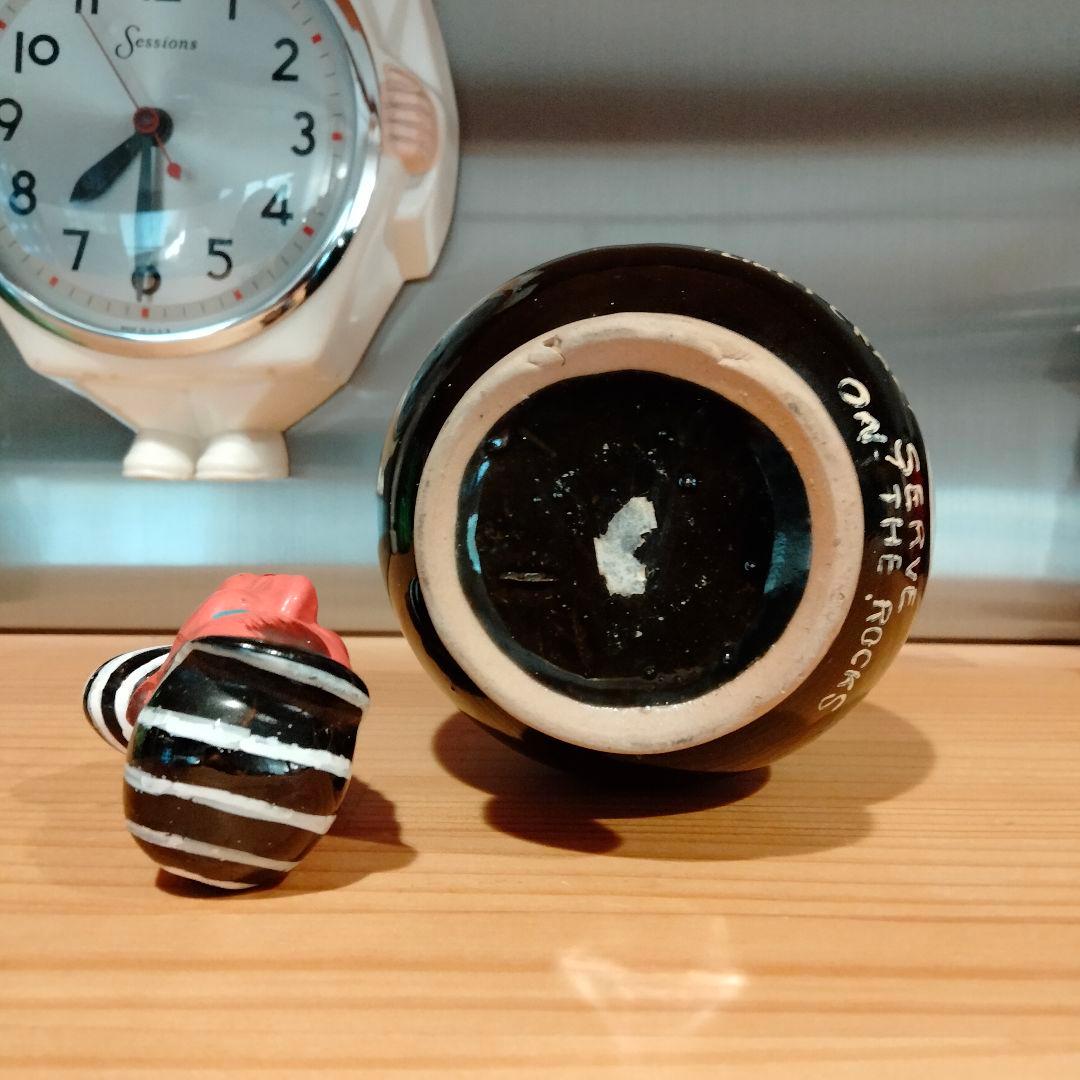 50s レア 囚人 刑務所 不良　アルカトラズ デカンタ　ビンテージ 8ボール