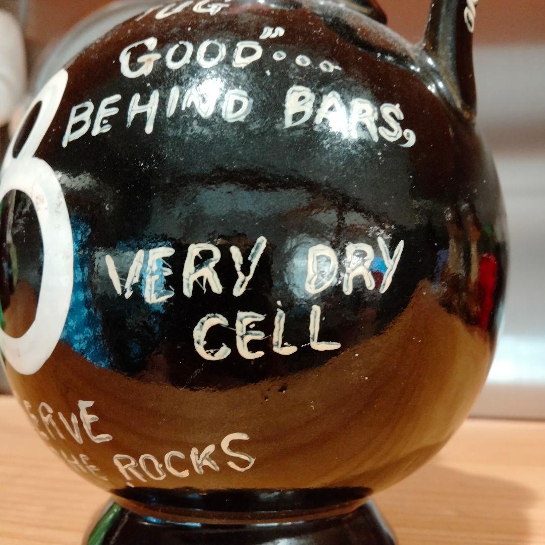 50s レア 囚人 刑務所 不良　アルカトラズ デカンタ　ビンテージ 8ボール