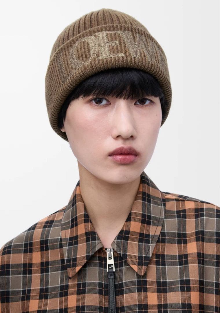 ⭐️最終価格⭐️ 試着のみ極美品‼️ LOEWE ビーニー ニット帽