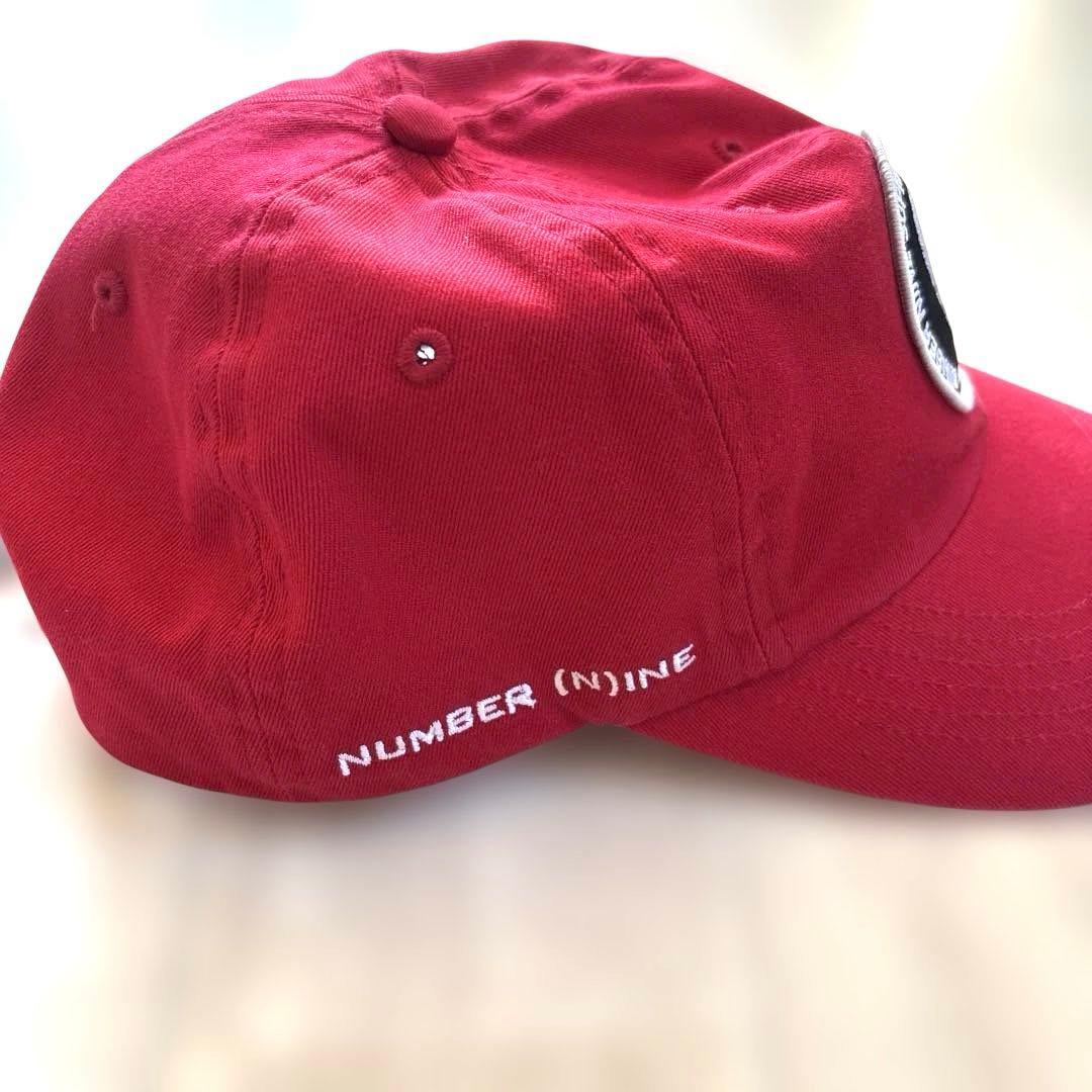 Supreme ナンバーナイン 6-Panel Red タイム期
