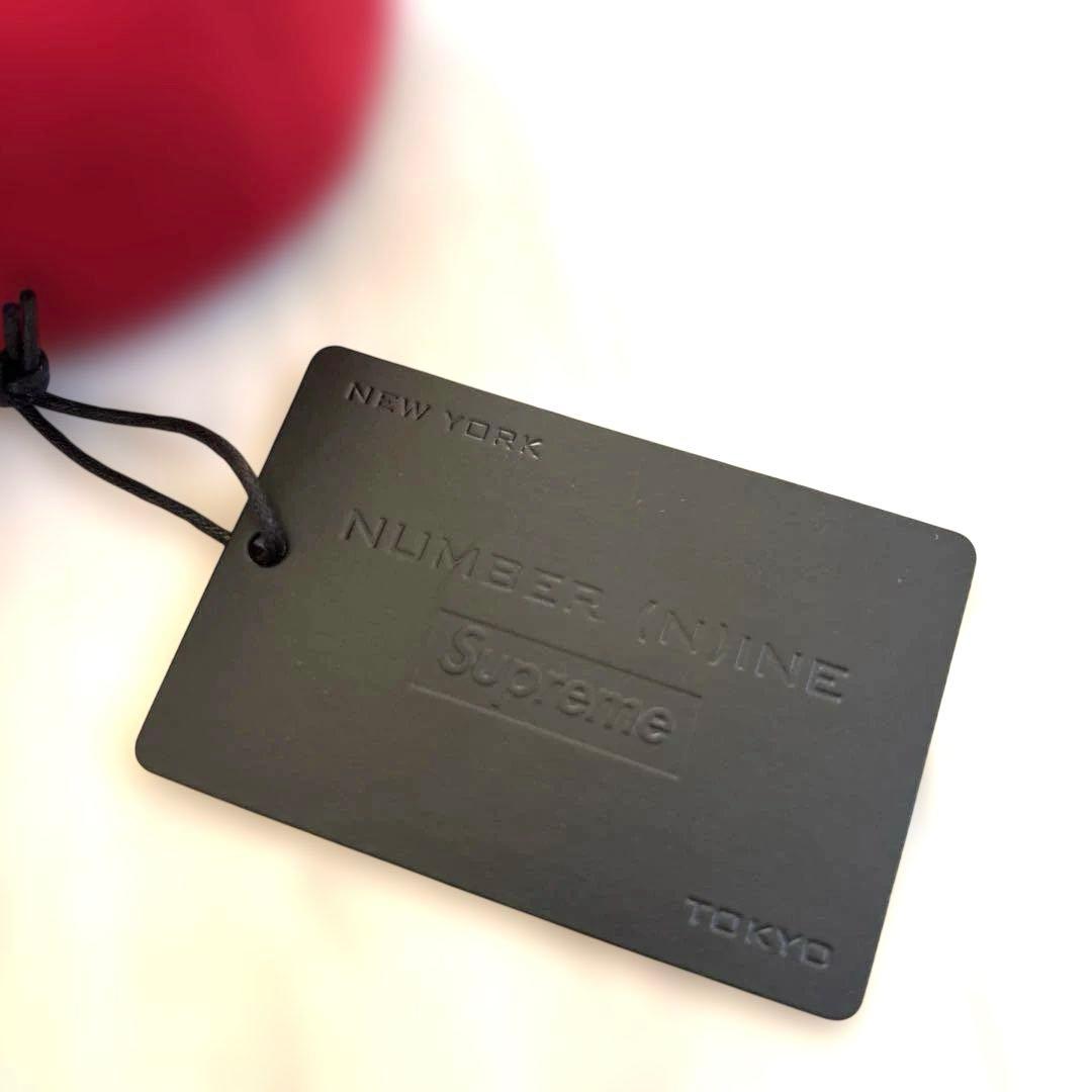 Supreme ナンバーナイン 6-Panel Red タイム期