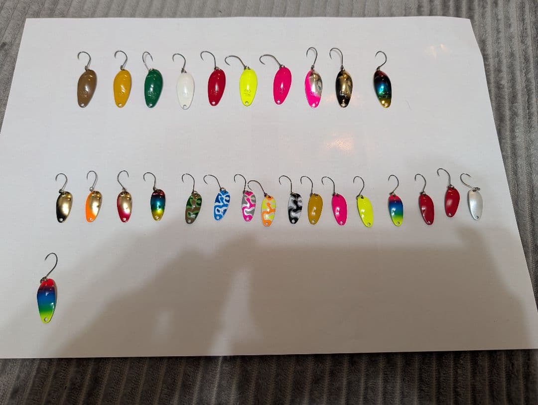 エリアトラウト ウォータランド ディープカッパー 27枚 スプーン