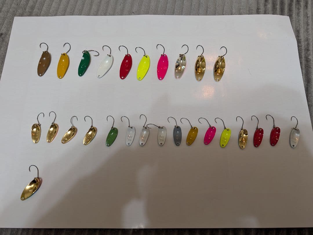 エリアトラウト ウォータランド ディープカッパー 27枚 スプーン