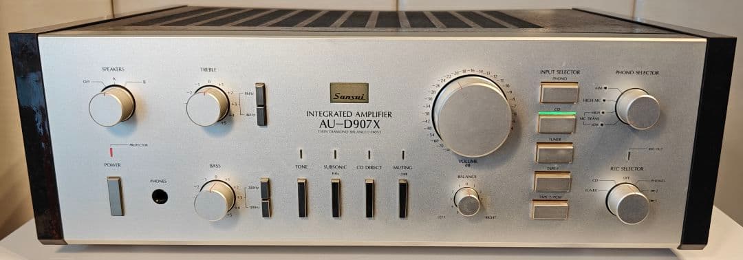SANSUI AU-D907X プリメインアンプ 動作確認済み サンスイ 銘機
