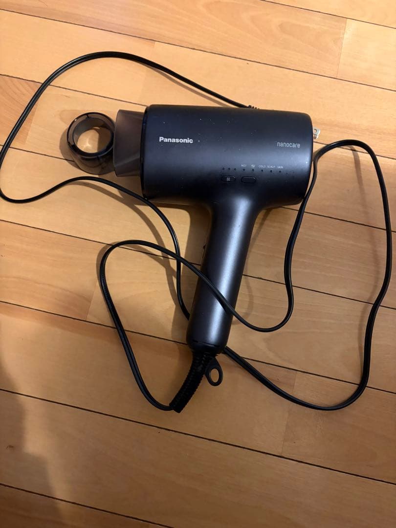 ジャンク品　Panasonic ナノケア ヘアドライヤー ブラック