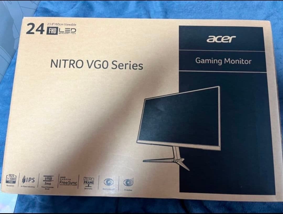 【最安】Acer ゲーミングモニター Nitro 23.8インチ