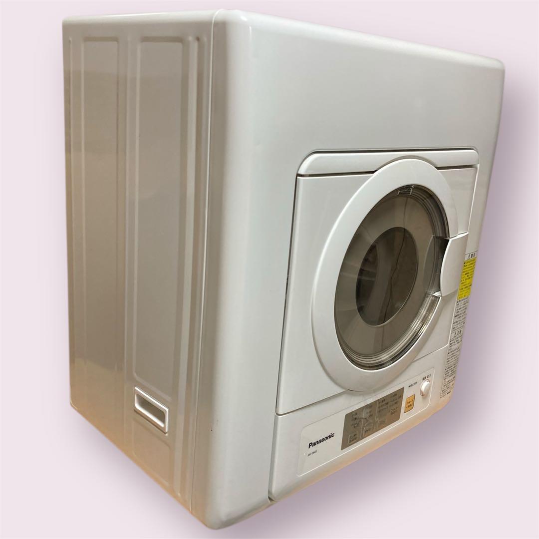 送料込【2024年製】Panasonic NH-D603-W 衣類乾燥機 6kg